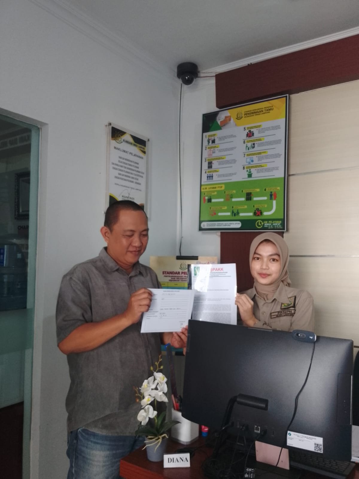 Diduga Proyek Dinas BMBK Lampung dan Rekanan Sempat Ambruk, Kini Dilaporkan ke Kejati Lampung