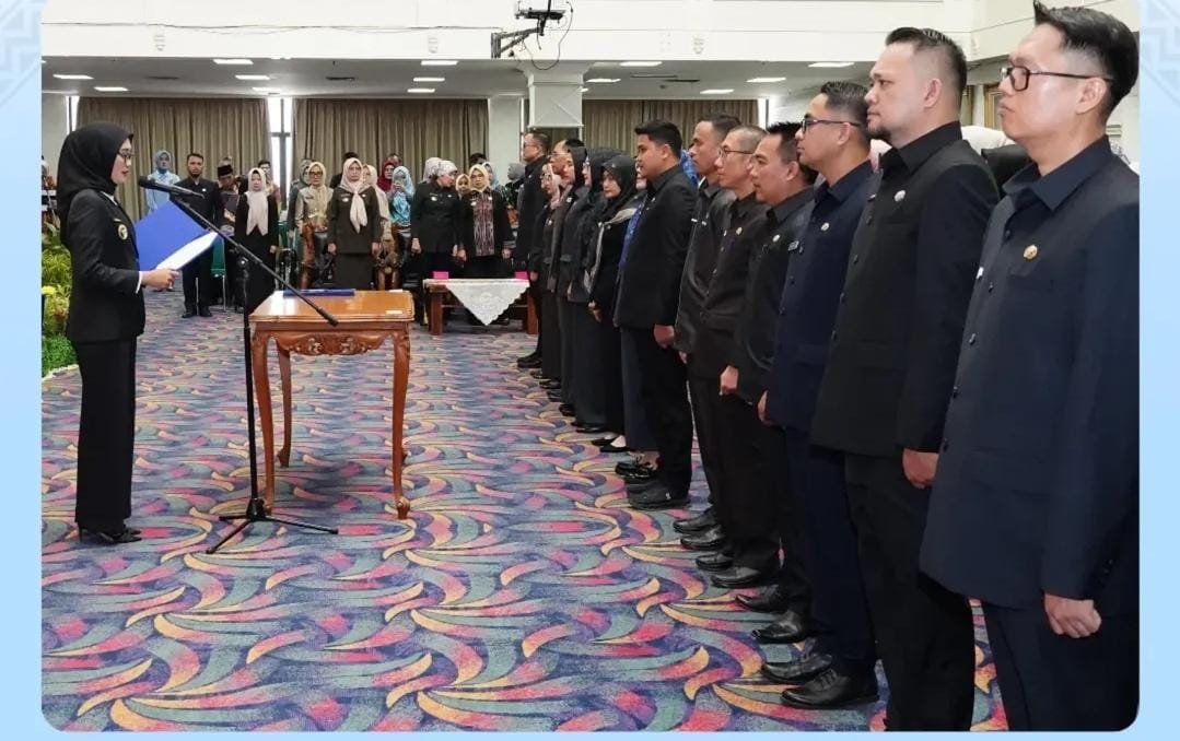 Wakil Gubernur Lampung Lantik Pejabat Administrator dan Pengawas di Lingkungan Pemprov Lampung