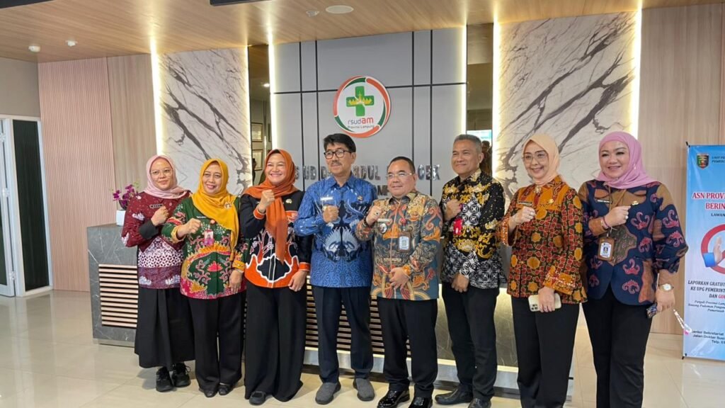 Bupati Lampung Utara Lakukan Audiensi ke RSUD Dr. H. Abdul Moeloek, Dorong Penguatan Layanan RSUD Ryacudu Melalui Sinergi Regional