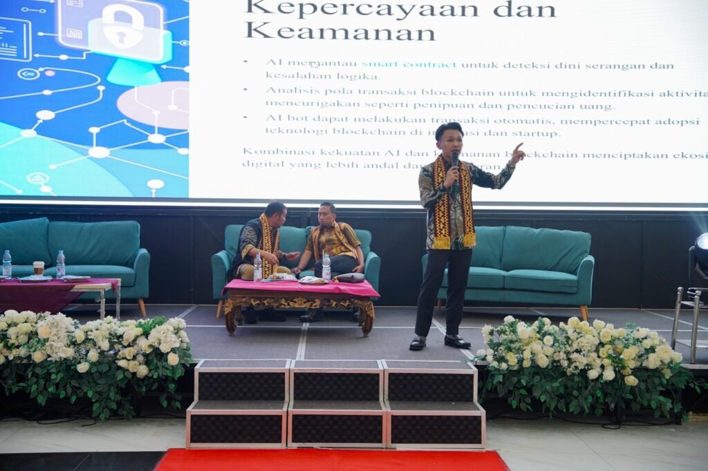 Indra Feriza Tekankan Pentingnya Skill Digital Bagi Generasi Muda Di FEBIFEST Universitas Islam Negeri Raden Intan Lampung 2025.