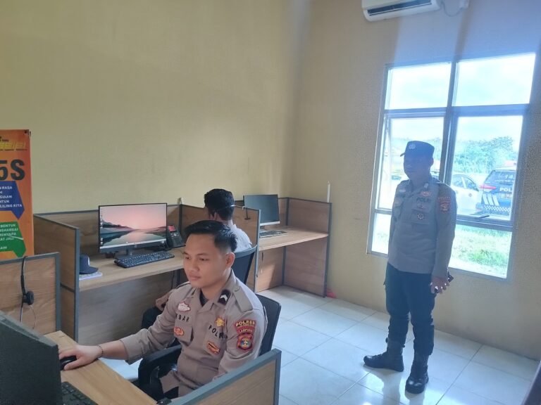 *Polres Tulang Bawang Barat Ajak Warga Manfaatkan Layanan 110, Mudahkan Masyarakat untuk Menghubungi Kepolisian