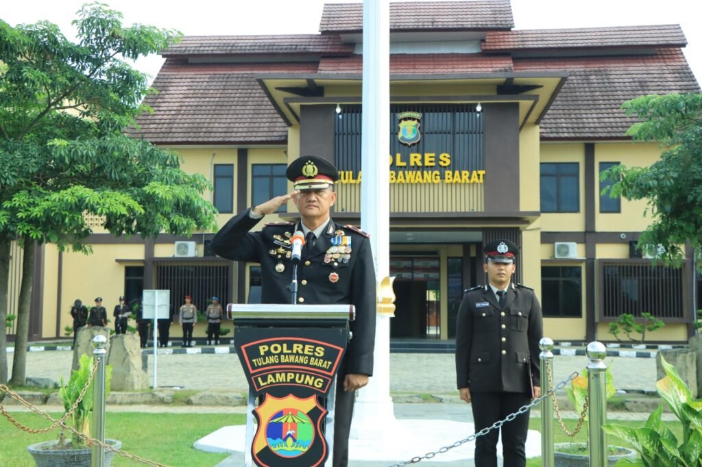 Polres Tulang Bawang Barat Gelar Upacara Peringatan Hari Pahlawan ke- 80 Tahun 2025.