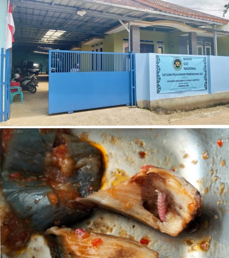 Kritikan Pedas Untuk SPPG: Ada Ulat Dalam Sayur MBG.