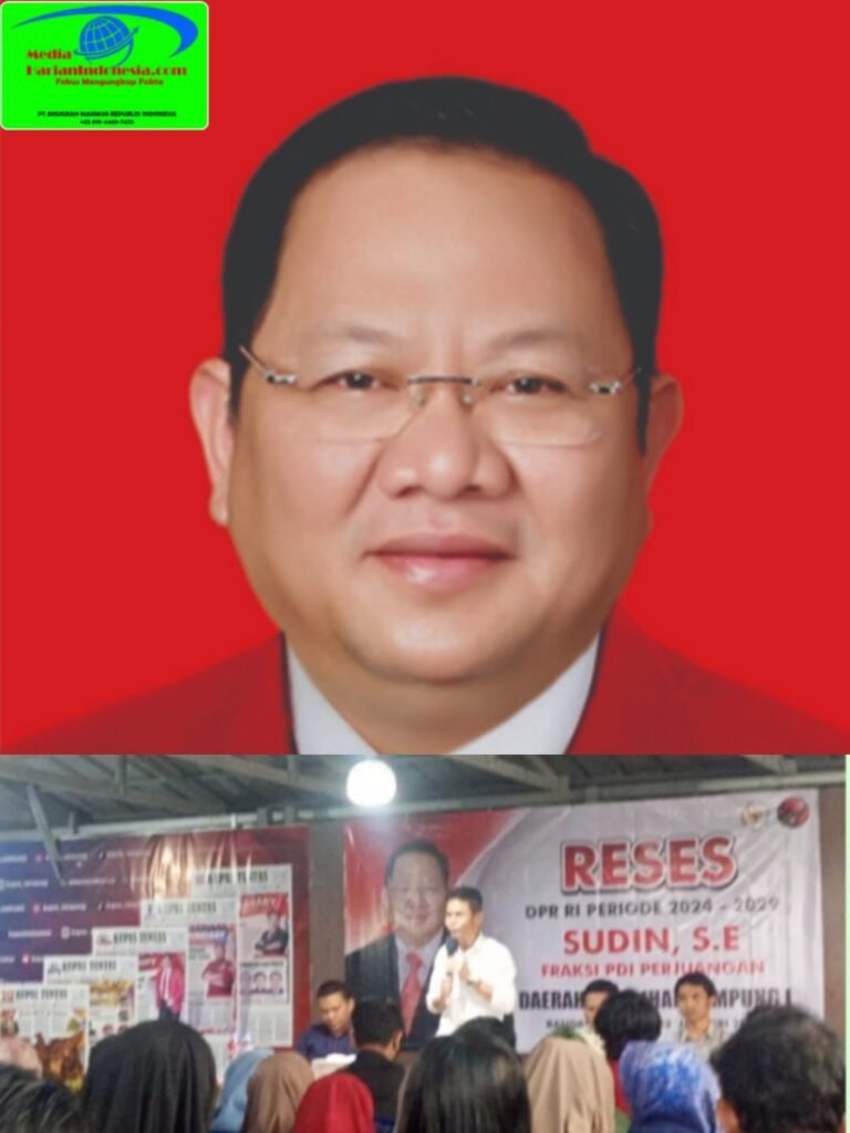 Reses Dibiayai APBN, Anggota DPR RI PDIP Asal Lampung Sudin S.E. Diduga Abai Jalankan Kewajiban Konstitusional