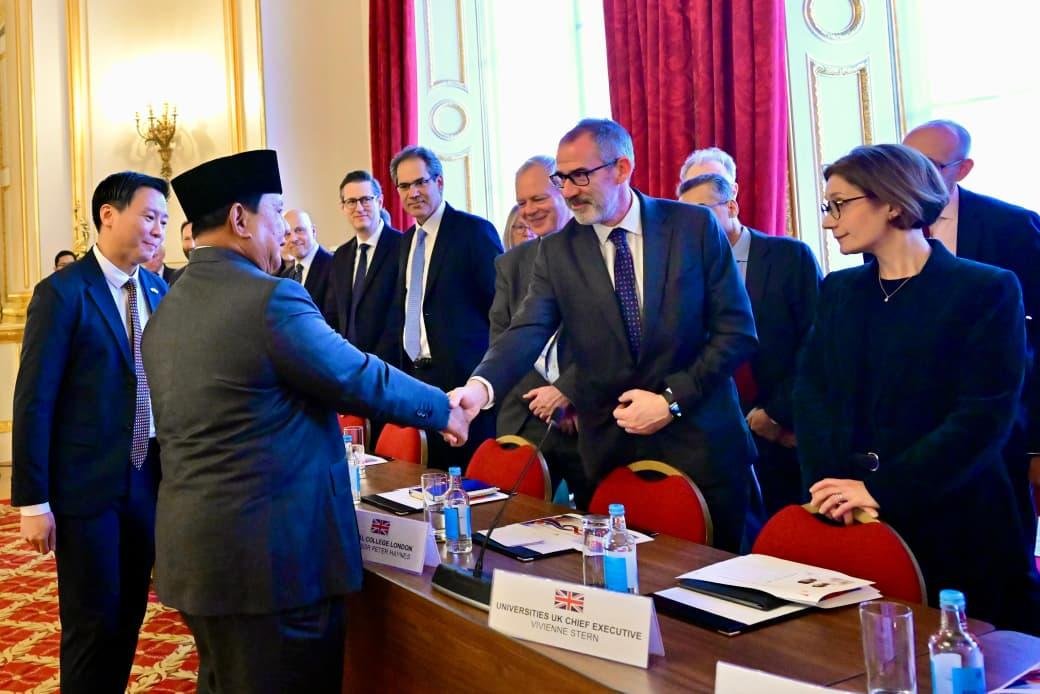 Presiden Prabowo Ajak Universitas Inggris Dirikan 10 Kampus Berstandar Dunia di Indonesia