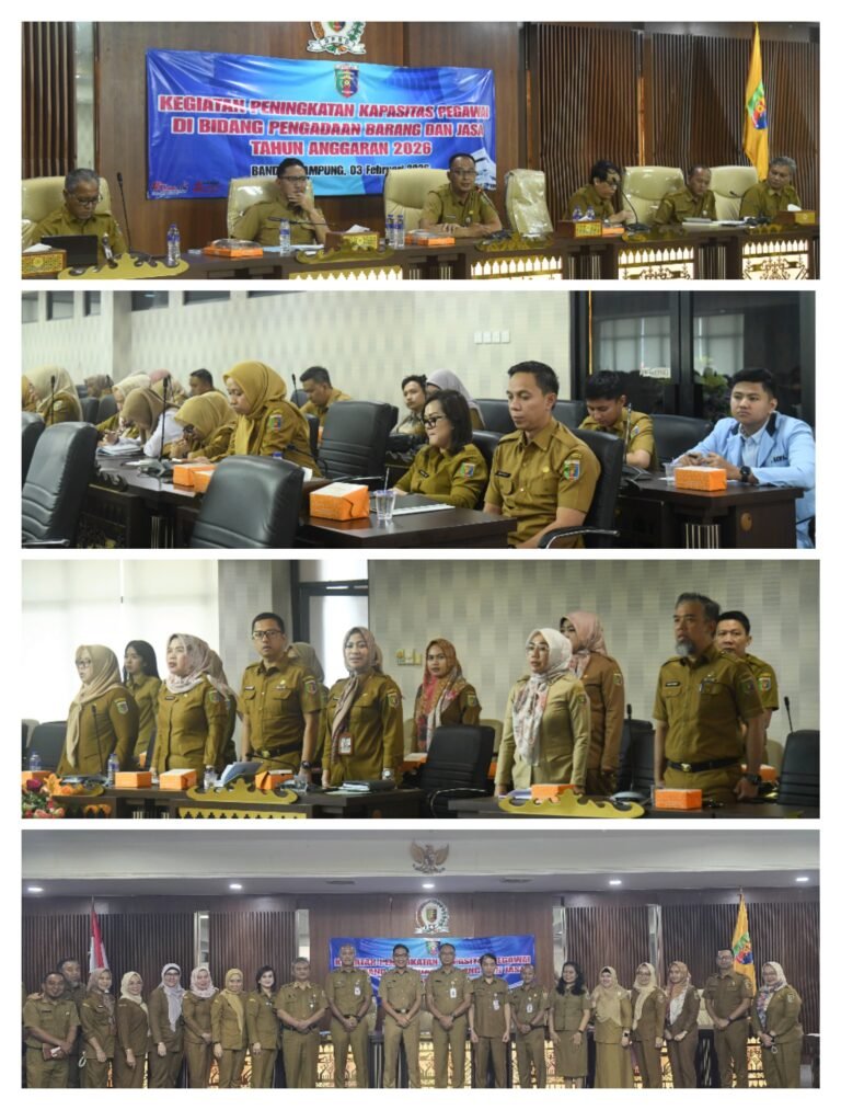 Sekretariat DPRD Provinsi Lampung Tingkatkan Kapasitas ASN dalam Pengadaan Barang/Jasa TA 2026