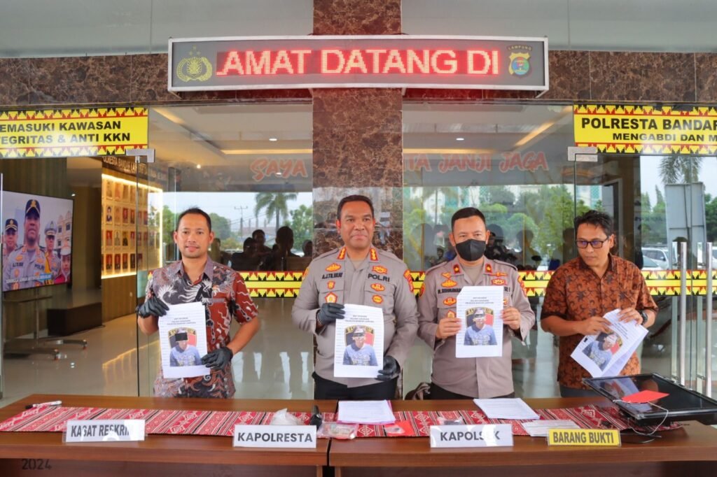 Curi Perhiasan dan Uang Milik Majikan, Supir Pribadi di Bandar Lampung Ditangkap