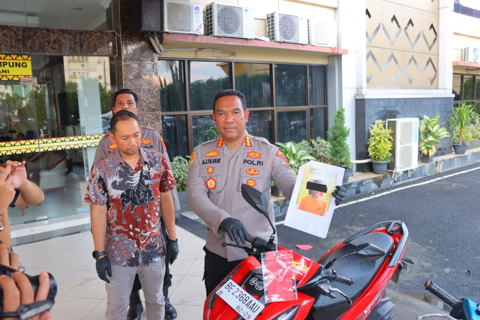 Polisi Tangkap Pelaku Spesialis Bongkar Rumah di Teluk Betung Timur
