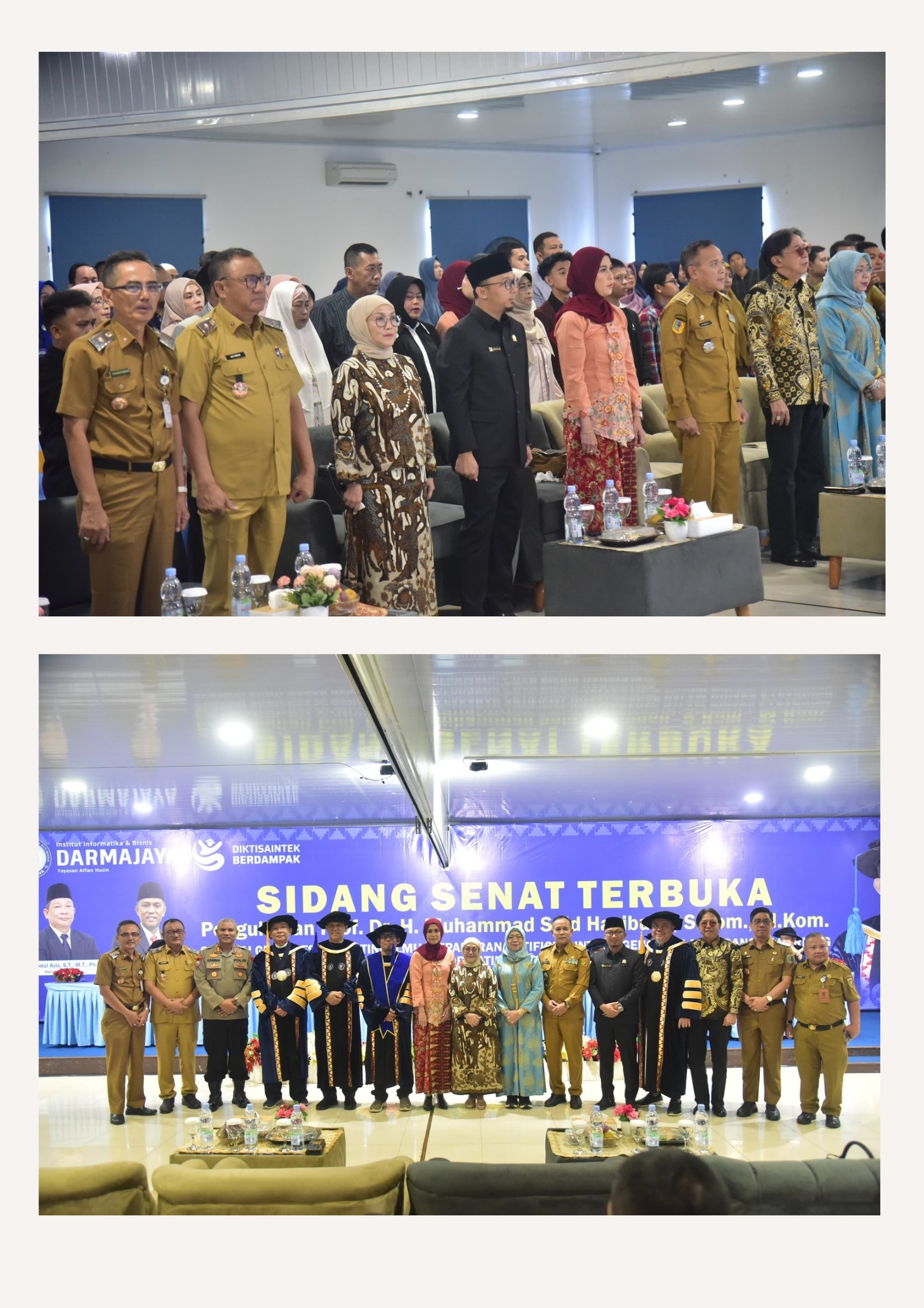 DPRD Lampung Apresiasi Pengukuhan Guru Besar di IIB Darmajaya.