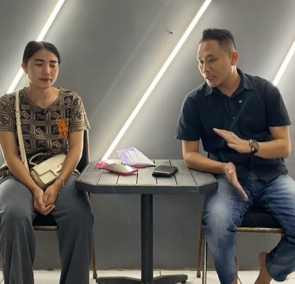 Sekda DPD Grib Jaya Provinsi Lampung Herman Menaggapi Kerja Acong  Untuk Korban Terkait Kehilangn Motor di RM.Ikan Bakar Bekre