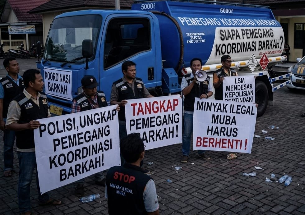 Marak Beroperasi di Muba, POSE RI Desak Polisi Tangkap Aktor di Balik Jaringan Angkutan Minyak Ilegal Koordinasi Barkah.