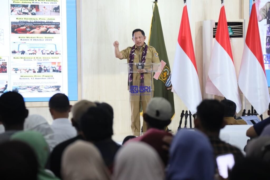 *Apresiasi BSPS, Mendagri Tito: Program Mulia Bantu Masyarakat Kurang Mampu*
