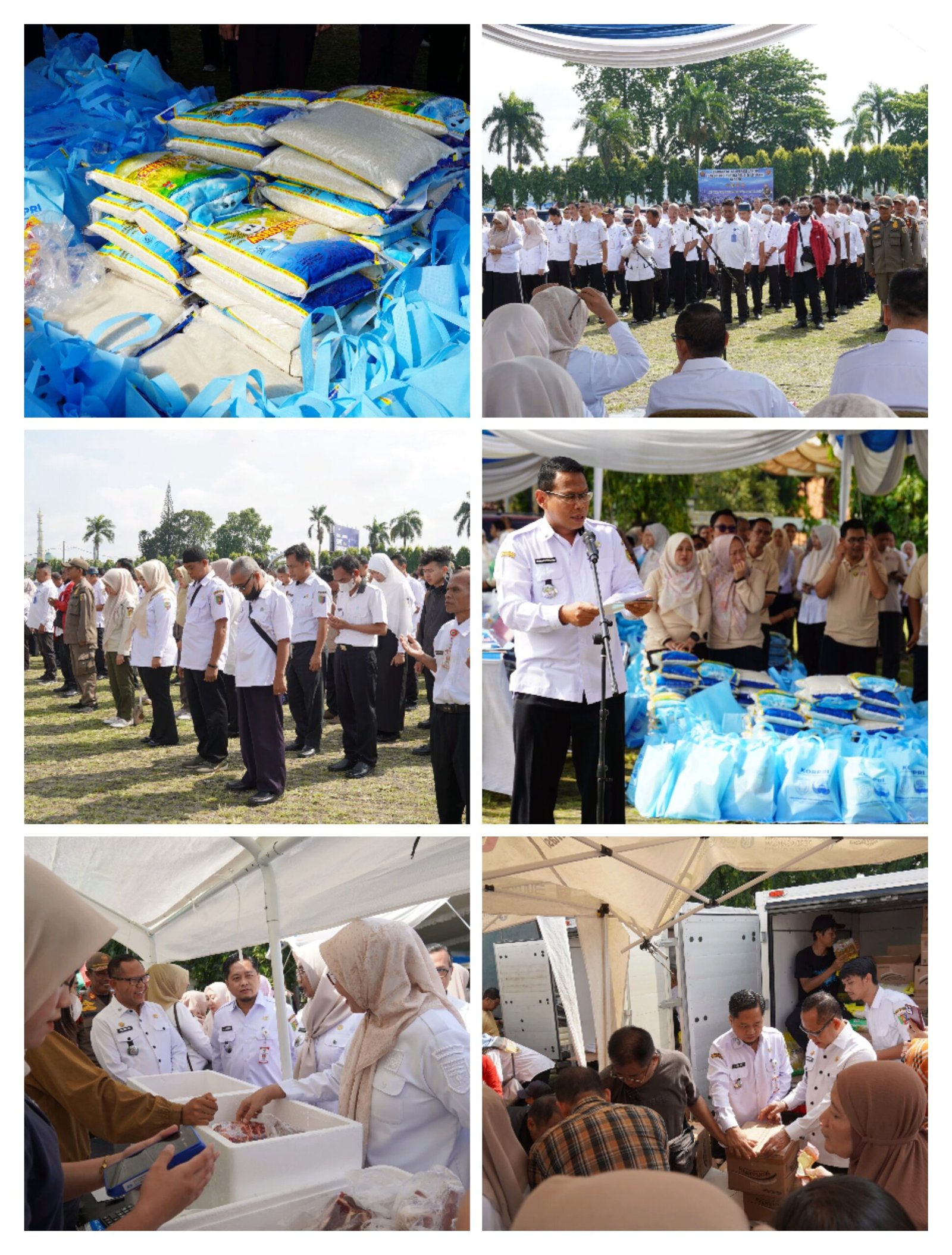 *Korpri Provinsi Lampung Gelar Ramadan Berbagi, Salurkan Bantuan Sembako Bagi ASN Golongan I dan II*