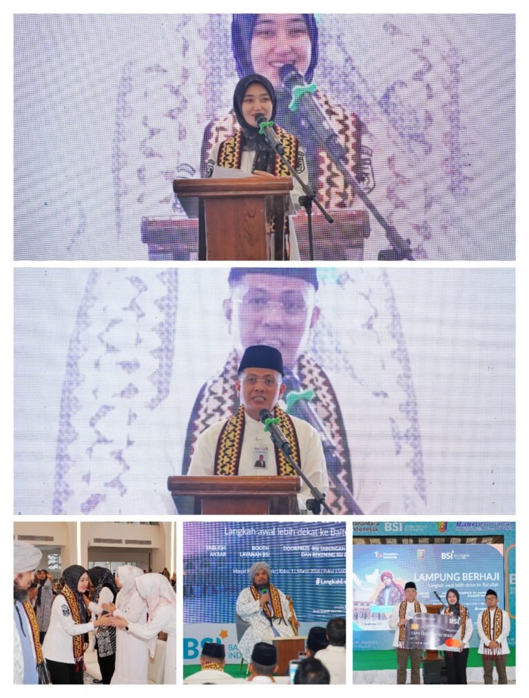 *Wagub Jihan Apresiasi BSI, Program Lampung Berhaji Perkuat Literasi Keuangan Syariah*