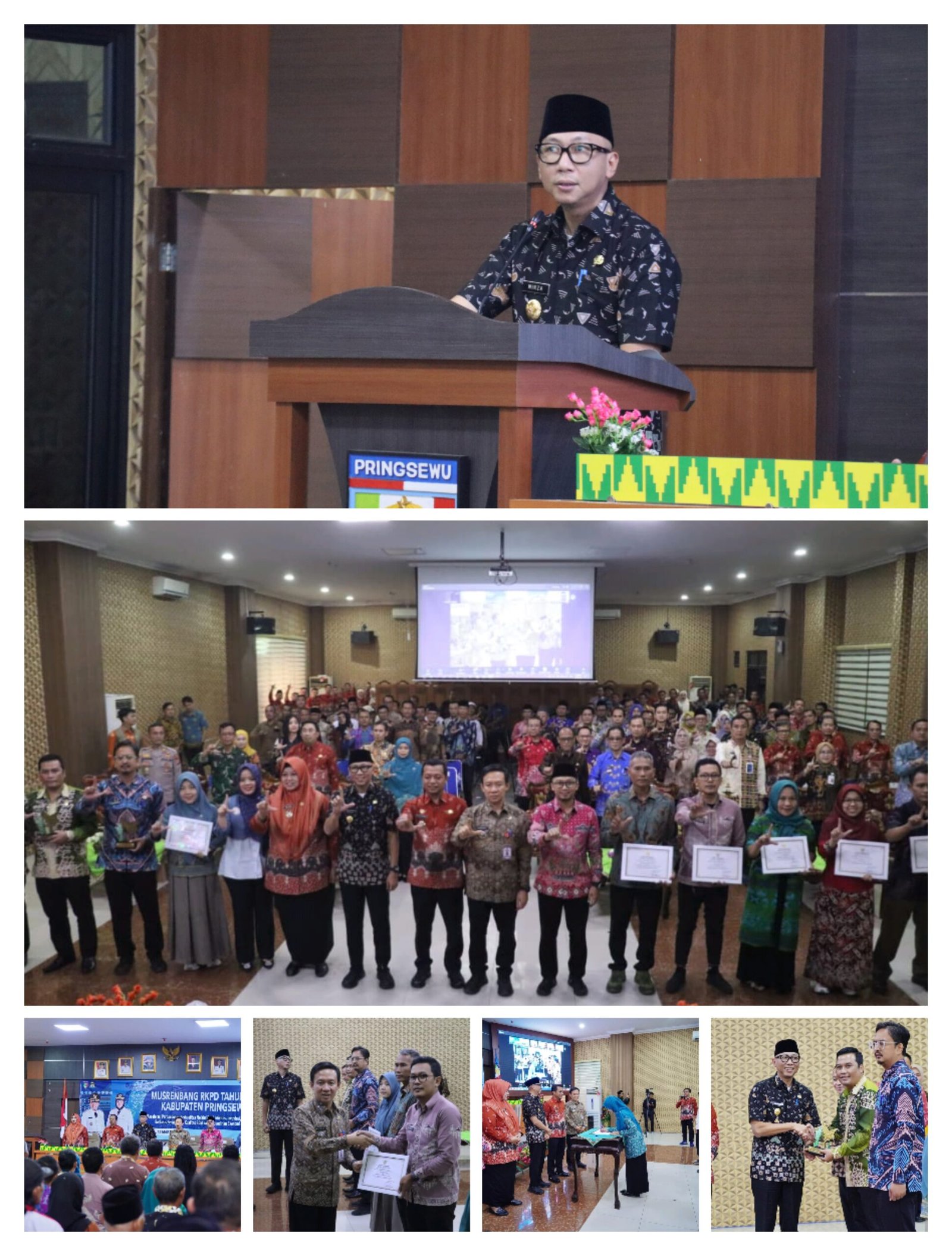 *Buka Musrenbang RKPD Pringsewu, Gubernur Mirza Dorong Penguatan Sektor Unggulan Daerah*