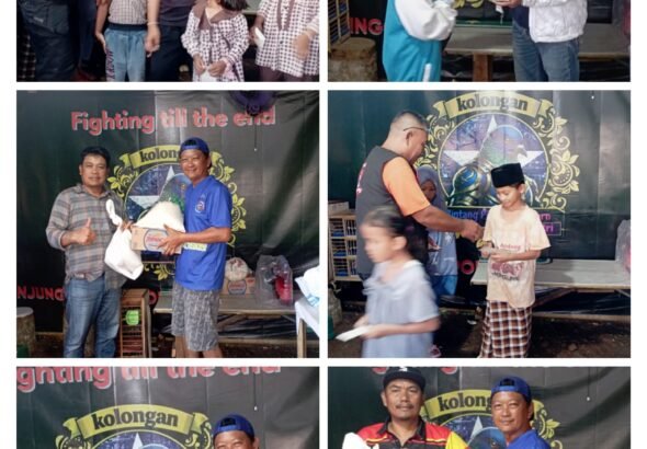 DPC Grib Jaya Kota Bandar Lampung Beserta Jajarannya Berbagi Santuna Anak Yatim di Sumur Putri Kota Bandar lampung.