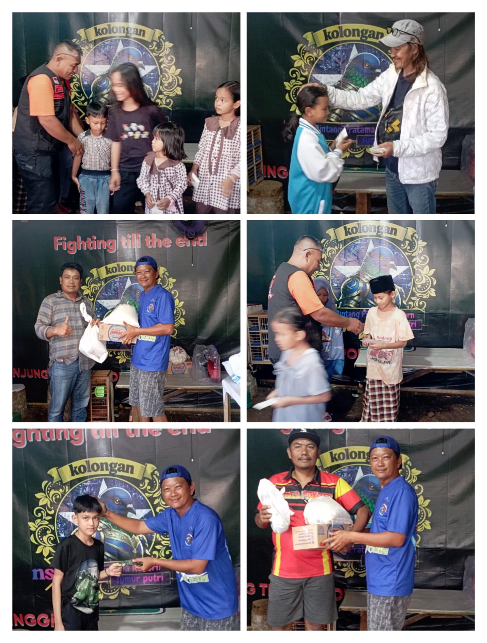 DPC Grib Jaya Kota Bandar Lampung Beserta Jajarannya Berbagi Santuna Anak Yatim di Sumur Putri Kota Bandar lampung.