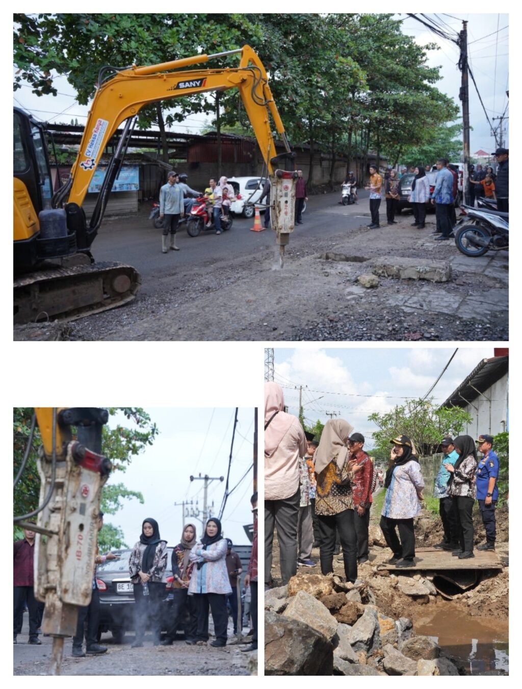 Walikota Hj Eva Dwiana Upaya Prioritas Atasi Banjir Guna Memastikan Prekonomian Tetap Lancar di Kota Bandar Lampung