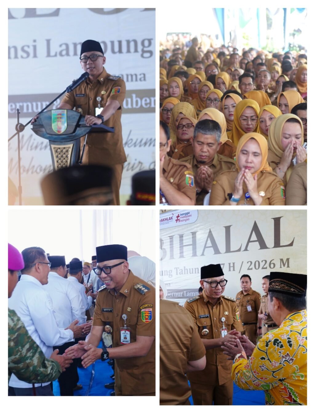 *Halal Bihalal 1447 H Pemprov Lampung, Gubernur Mirza Ajak Perkuat Sinergi dan Kepedulian kepada Masyarakat*
