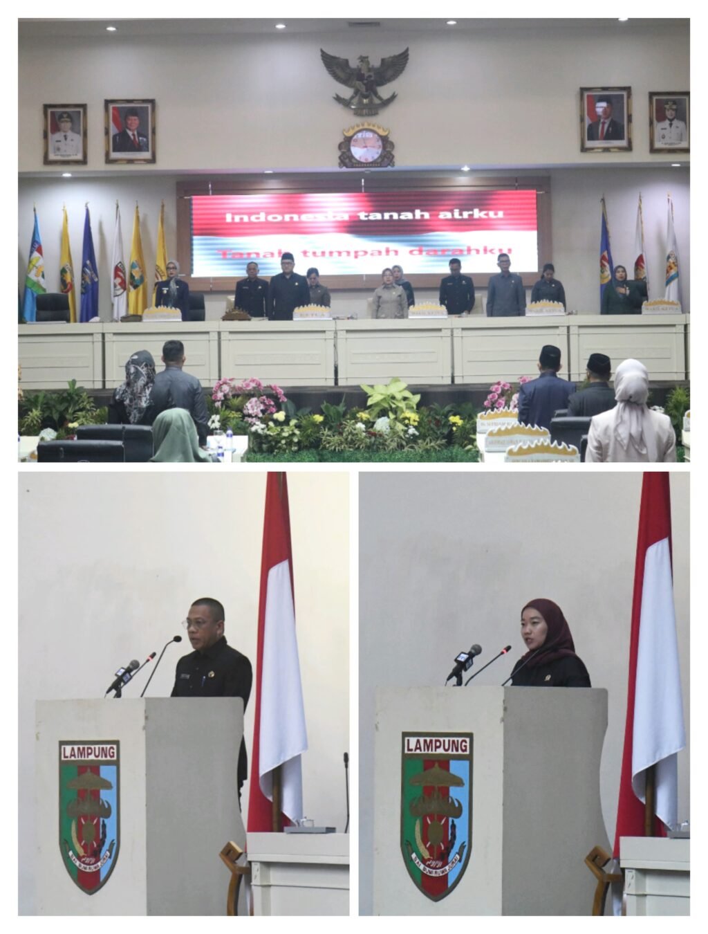 DPRD Provinsi Lampung Gelar Rapat Paripurna Pembicaraan Tingkat II Penyampaian Laporan Pansus atas LHP BPK.