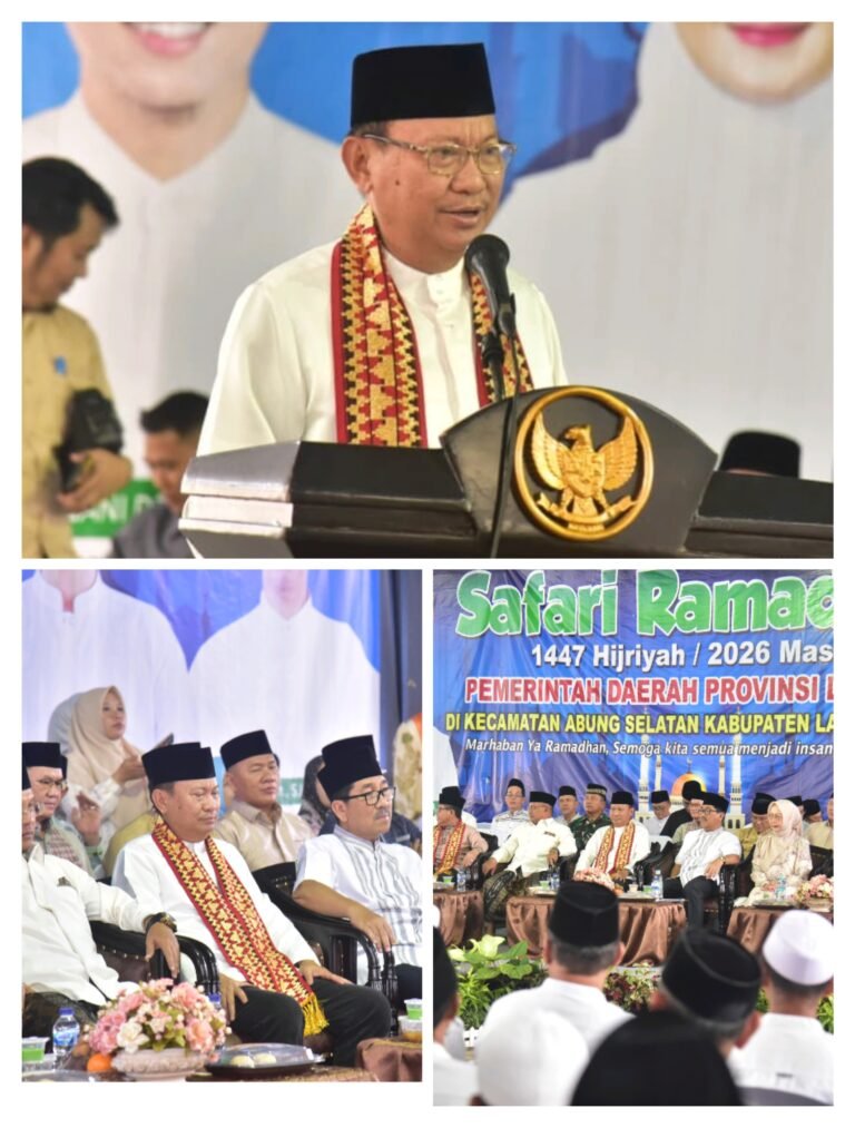 DPRD Provinsi Lampung: Safari Ramadhan Perkuat Sinergi Pembangunan di Lampung Utara
