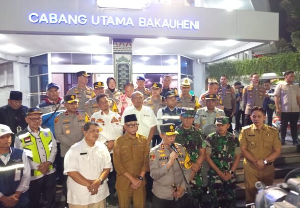 DPRD Provinsi Lampung Bersama Forkopimda Meninjau Kesiapan Pengamanan Arus Mudik Idulfitri 1447 H