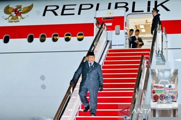 PRABOWO TIBA DI SEOUL, AWALI KUNJUNGAN KENEGARAAN KE KOREA SELATAN