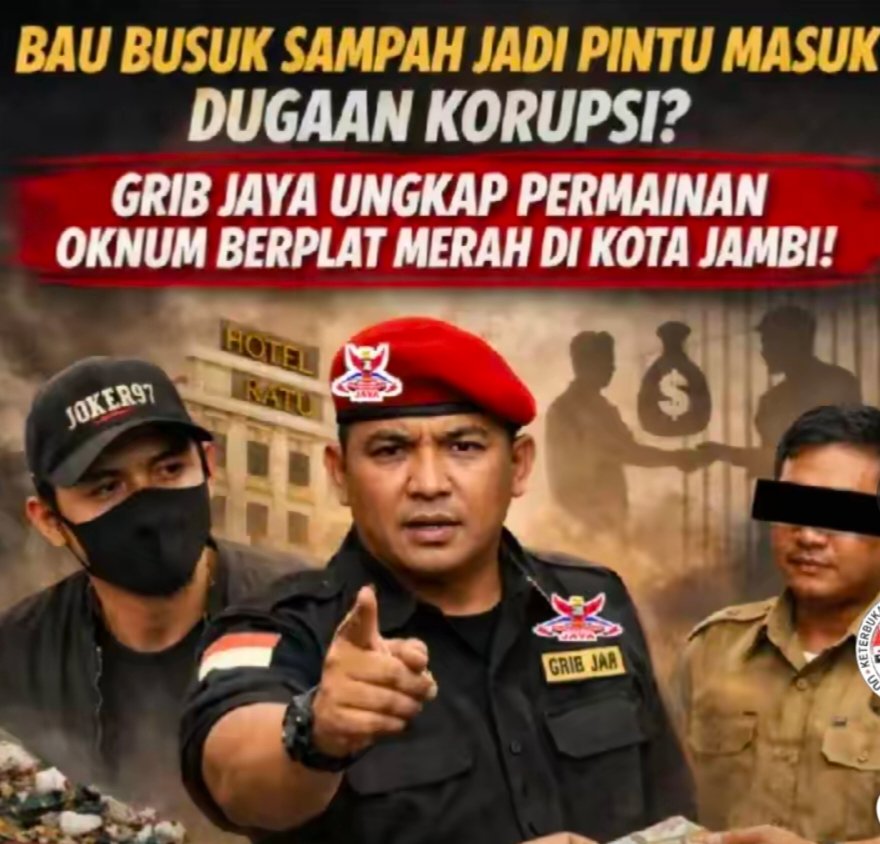 ANGKUTAN DLH KOTA JAMBI MOGOK SAAT ANGKUT SAMPAH, GRIB JAYA SOROTI, DUGAAN INDIKASI KORUPSI MENCUAT, WALI KOTA IKUT DISOROT.