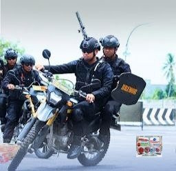 Brimob Poldasu  Sinergi Taktis  Matangkan  Sispamkota Lewat Tactical Floir Gam