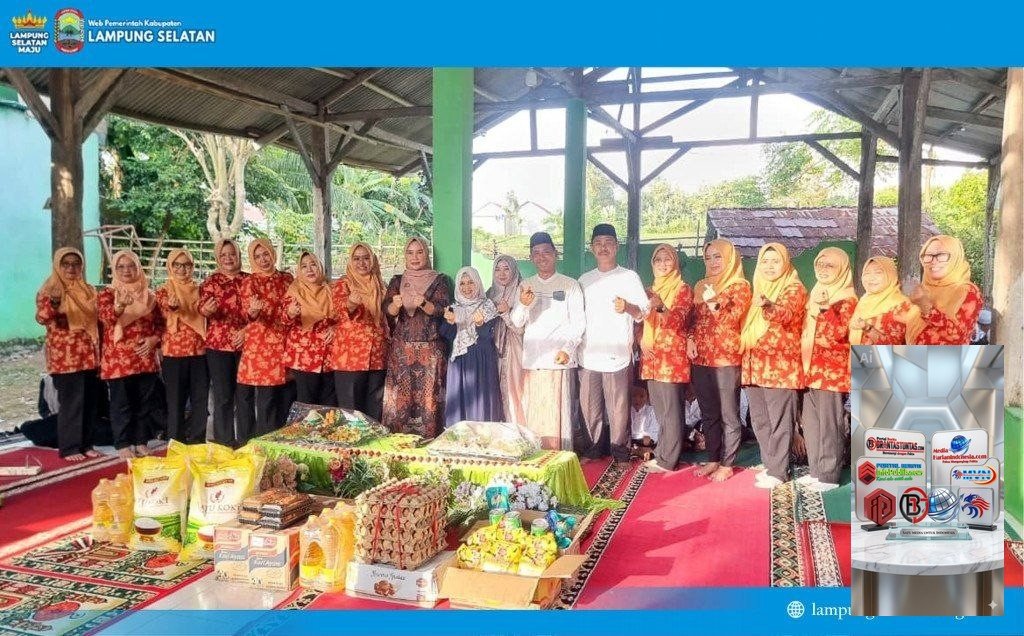 BAKTI SOSIAL DWP LAMPUNG SELATAN DI PONPES DAARUL QUR’AN, DOA SANTRI MENGIRINGI ULTAH ZITA ANJANI