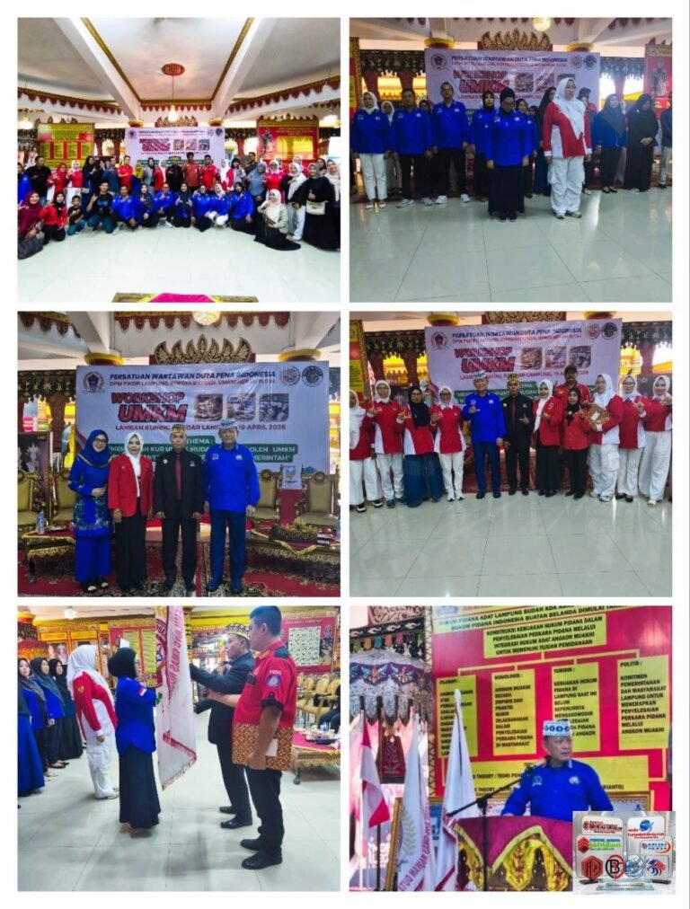 *PWDPI Lampung Gelar Workshop UMKM & Pelantikan Pengurus Koperasi Serta UMKM*