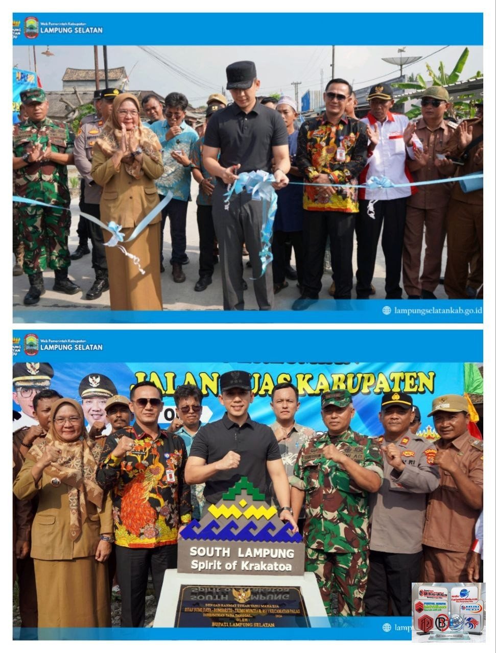 Jalan Mulus, Ekonomi Tumbuh: Bupati Egi Resmikan Akses Bumi Daya-Trimomukti, UMKM Singkong Ikut Terdongkrak.