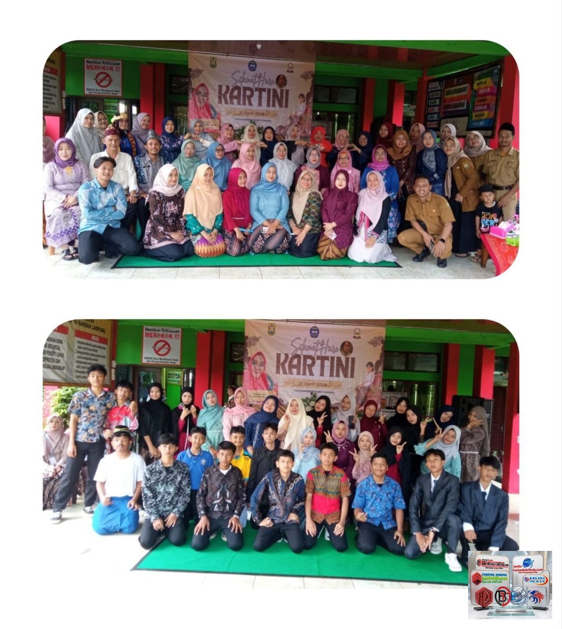 Kolaborasi Murid, Guru  dan Alumni SMPN 19 Bandar Lampung Peringati Hari Kartini dengan Tema “Perempuan Berdaya Generasi Berkarya”