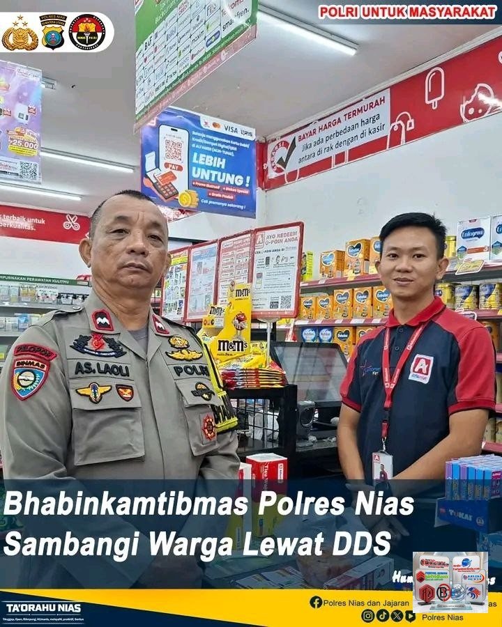 Bhabinkamtibmas Polres Sambangi Warga DDS