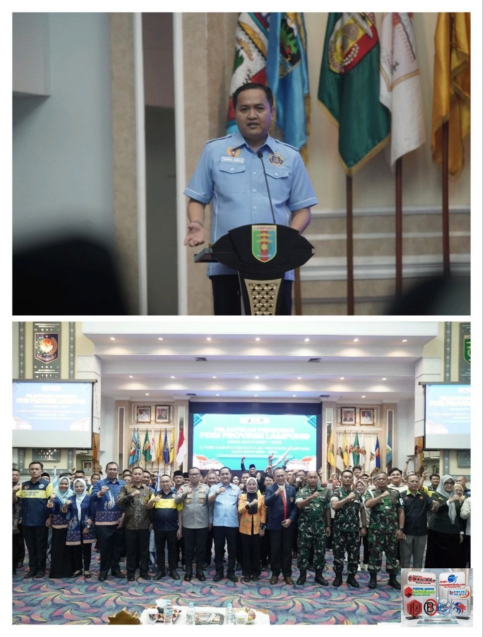 *Pelantikan Pengurus PDBI Lampung Jadi Momentum Cetak Atlet Berprestasi dan Generasi Disiplin*