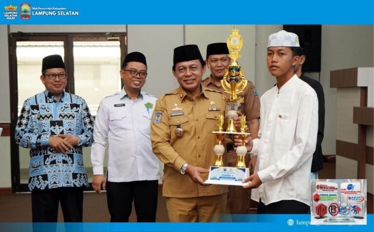 STQ Lampung Selatan 2026 Ditutup, Sekda Supriyanto Tegaskan Target Besar: Juara hingga Tingkat Provinsi