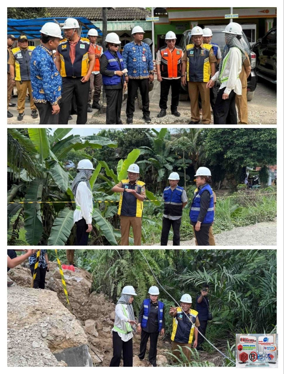 Komisi IV DPRD Lampung Hadiri Groundbreaking Pembangunan Ruas Jalan Bandar Jaya–Simpang Mandala