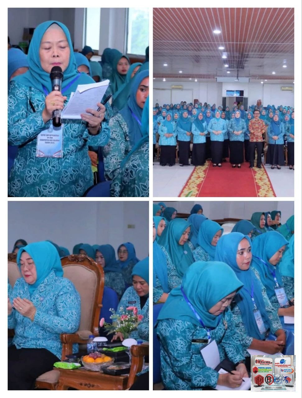 Kader PKK Diminta Jadi Pelopor Perubahan, Yohana Abusama Pimpin Rakon OKU Selatan 2026.