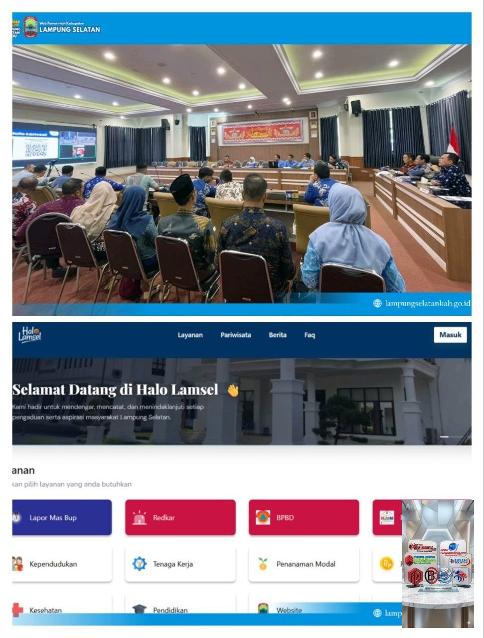 Cukup Kirim “Hallo”, Warga Lampung Selatan Bisa Adukan Keluhan, Bupati Egi: Harus User-Friendly.