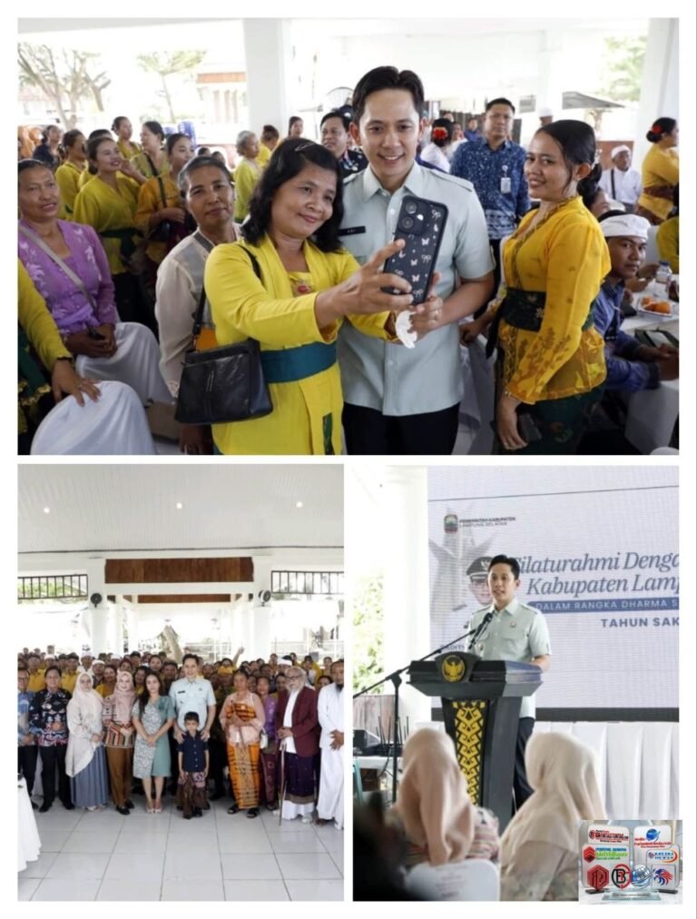 *Merawat Harmoni di Tengah Perbedaan, Pemkab Lampung Selatan Pererat Toleransi Lewat Dharma Santi Umat Hindu*