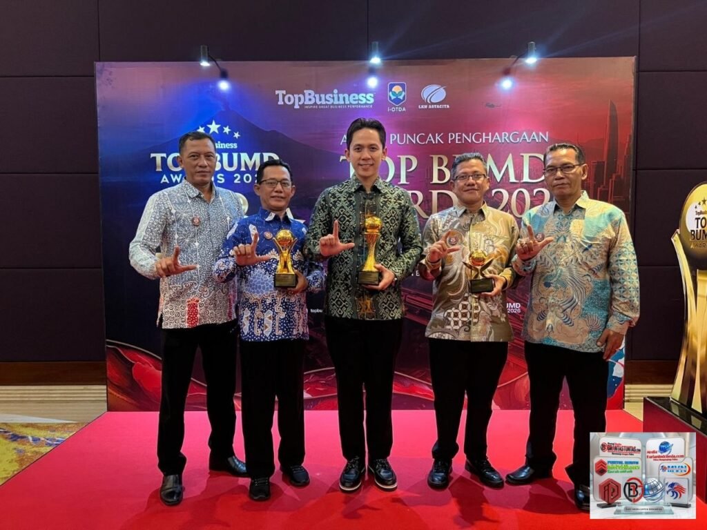 *Borong Penghargaan Nasional, Perumda Tirta Jasa Lampung Selatan Raih TOP BUMD Awards 2026 Bintang 4, Bupati Egi Dinobatkan Pembina Terbaik*