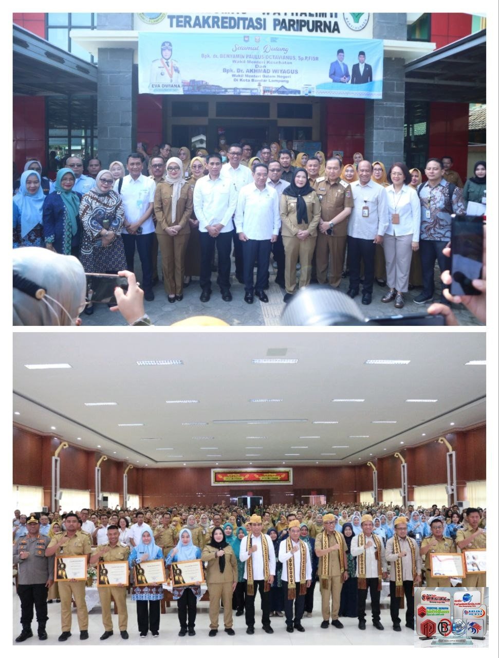 Pengobatan Gratis dan Deteksi Dini, Bandar Lampung Dicanangkan Jadi Kota Percontohan TB