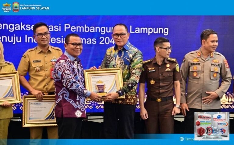 Lampung Selatan Raih Lampung Post Award 2026, Bukti Keseriusan Kembangkan Kawasan Ekonomi Strategis