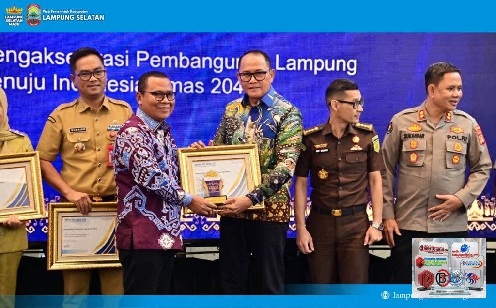 Lampung Selatan Raih Lampung Post Award 2026, Bukti Keseriusan Kembangkan Kawasan Ekonomi Strategis