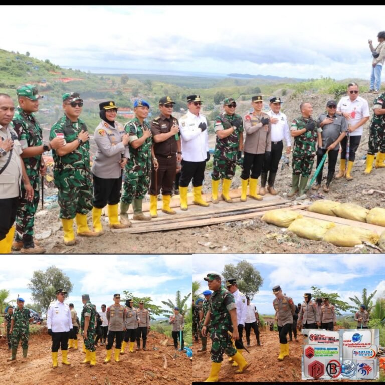 Kapolres Buru Dampingi Gubernur Maluku Beserta Rombongan Melakukan Peninjauan Di Gunung Botak, Pastikan Keamanan Dan Stabilitas Wilayah