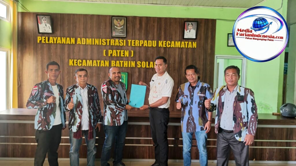 ormas pac ipk Bathin solapan Bangun Semangat Kebersamaan Lewat Audiensi ke Kantor Camat