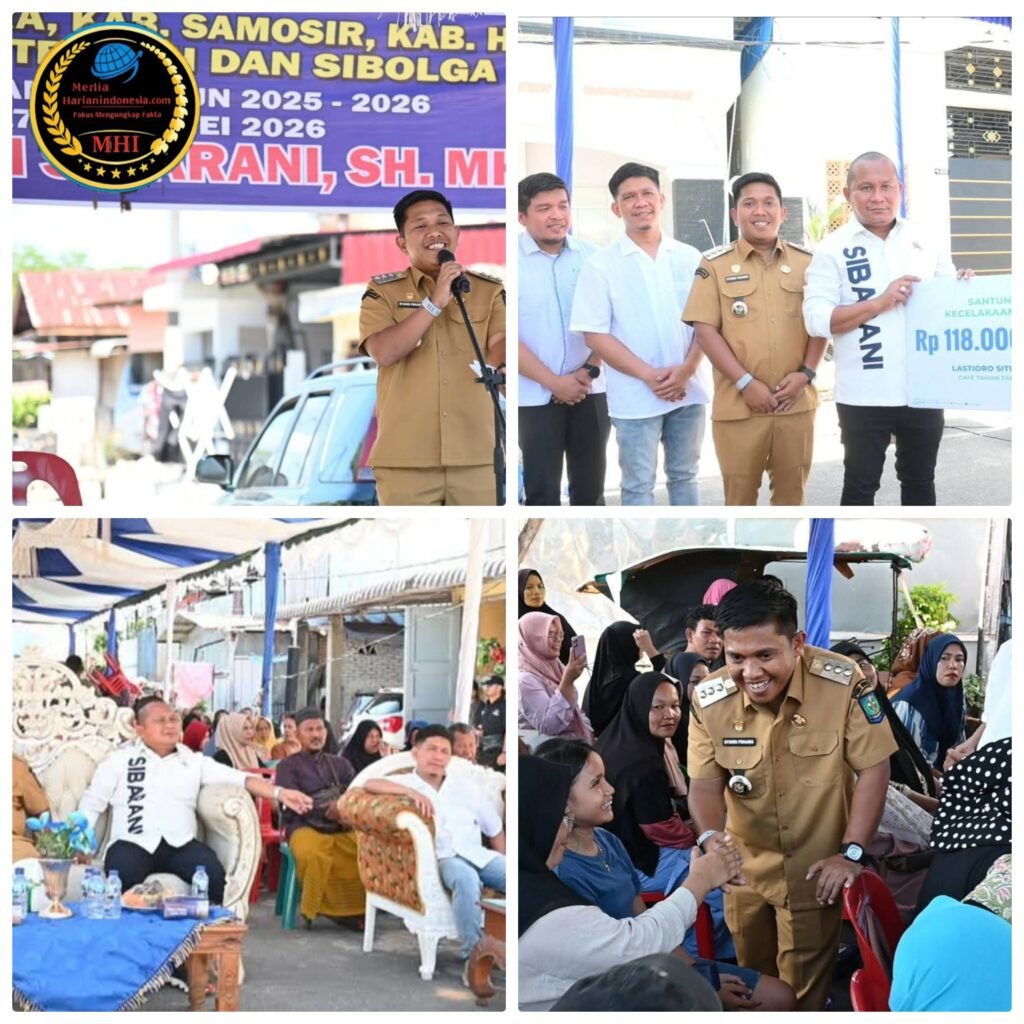 Wali Kota Sibolga Hadiri Reses III Anggota DPRD Sumut Rahmansyah Sibarani, Bahas Prioritas Pembangunan Daerah