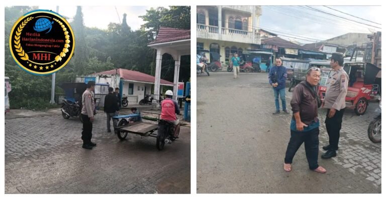 Jamin Kenyamanan Publik, Polsek Sibolga Sambas Perketat Pengamanan di Pelabuhan Pelindo dan ASP