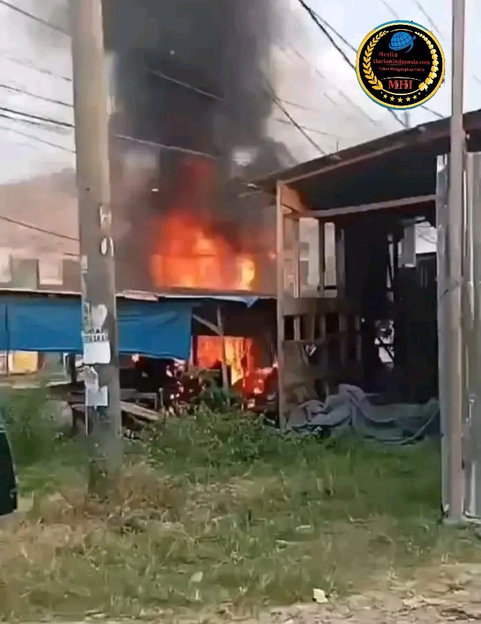 Bengkel dan Panglong di Tembung Ludes Terbakar