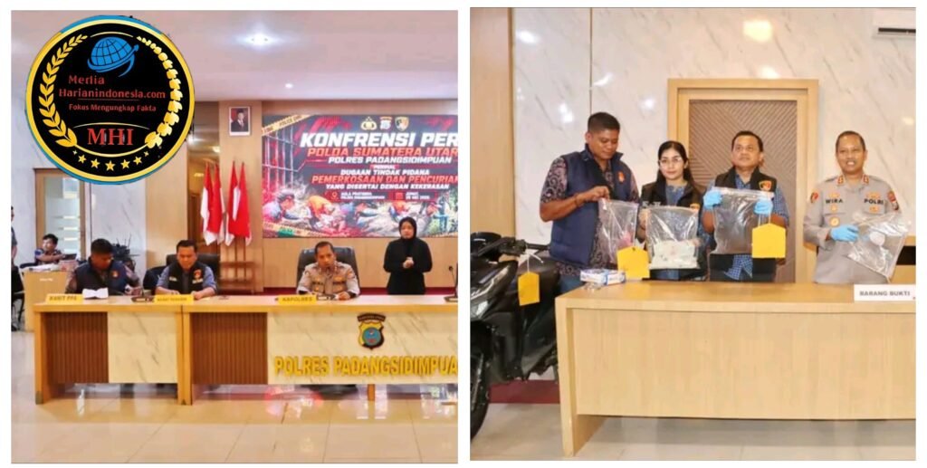 Pemuda Residivis di Padangsidimpuan Ditangkap, Diduga Perkosa dan Rampas Motor Korban Hingga Tak Sadarkan Diri